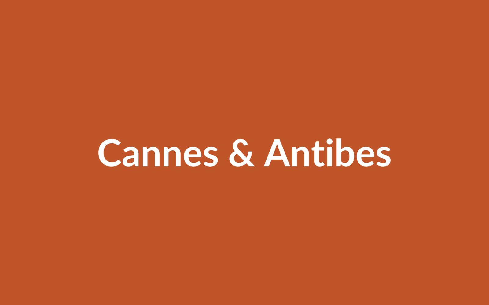 Cannes & Antibes Riviera Loop