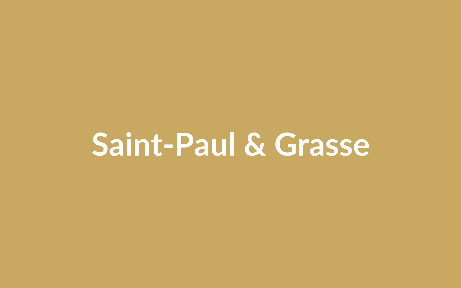 Saint-Paul-de-Vence & Grasse Perfume