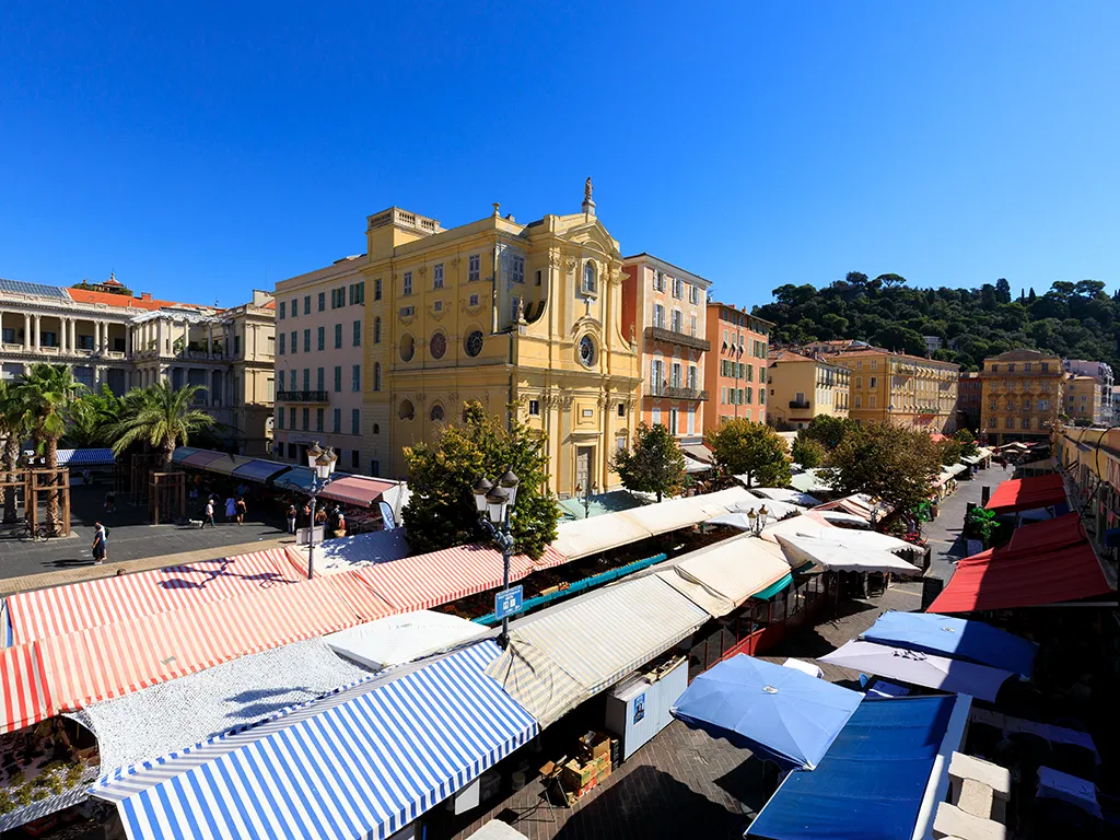 Cours Saleya market in Nice